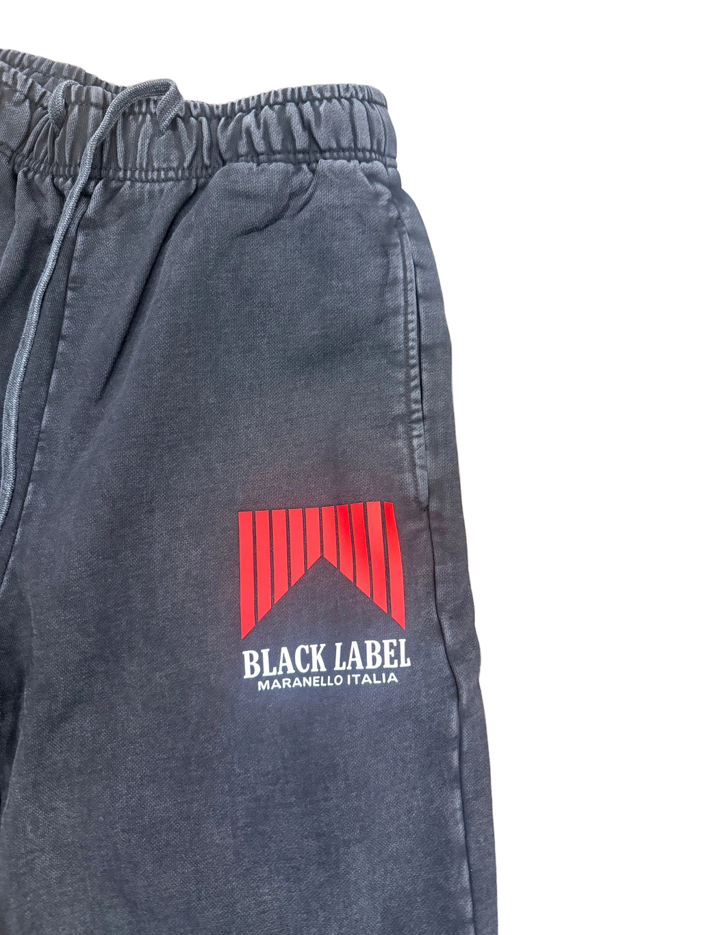BLACK LABEL JOGGER RACE BLACK WASH  BLJ50