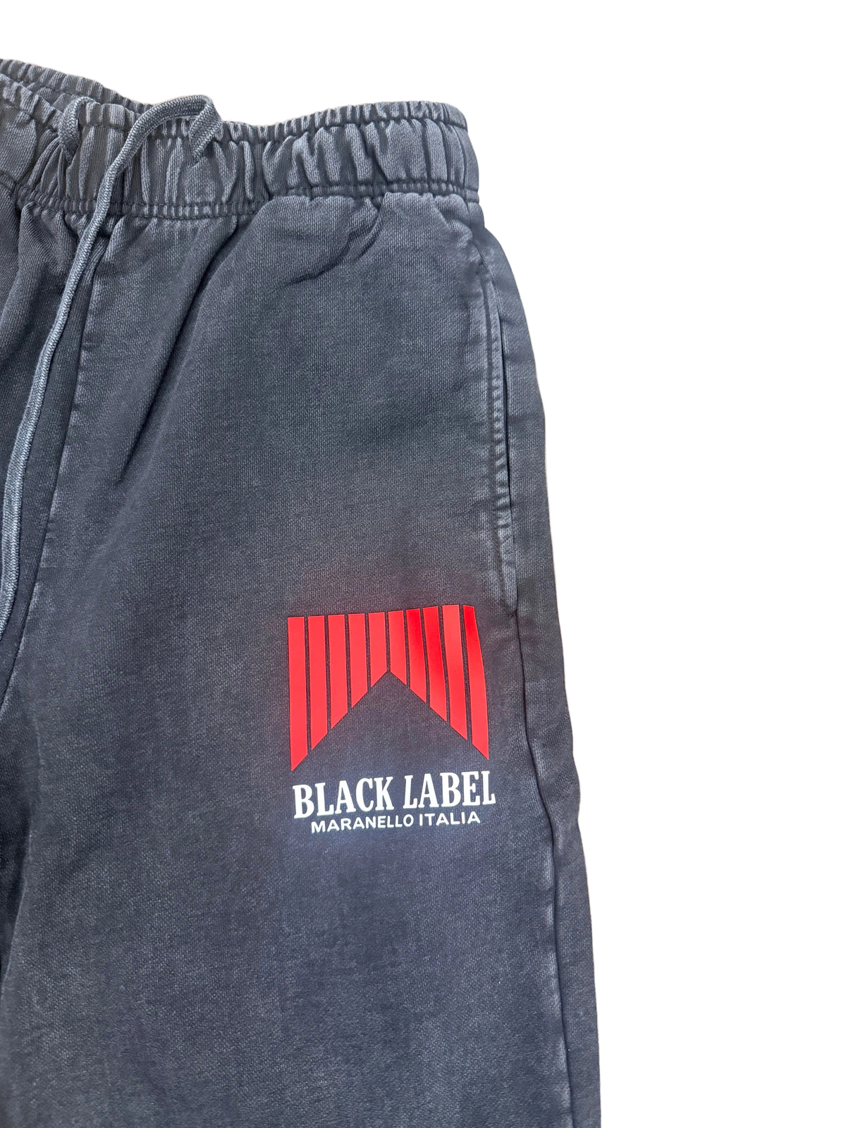 BLACK LABEL JOGGER RACE BLACK WASH  BLJ50