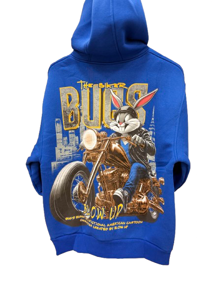 BUP11-BUGS RIDER BLUE