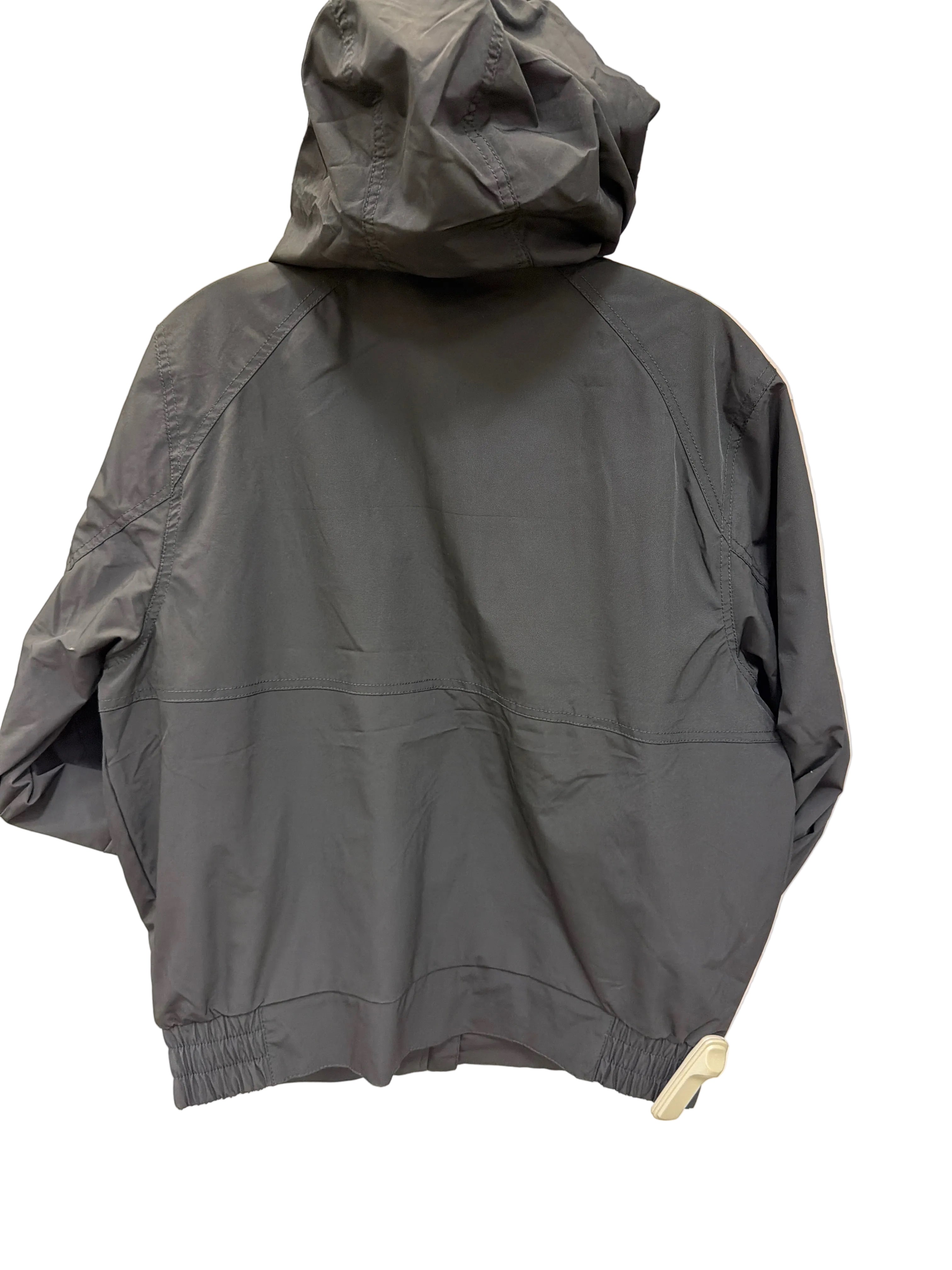 SMOKE RISE WW26S482-BLACK UTILITY WINBREAKER JACKET