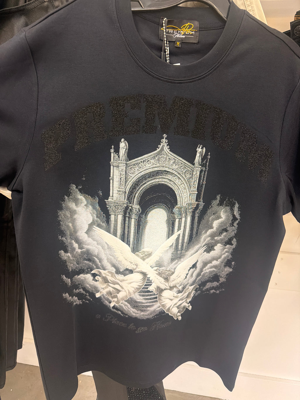 Premium Milano Tee Paradiso - PREM-CT261-118-BLACK-PACKA