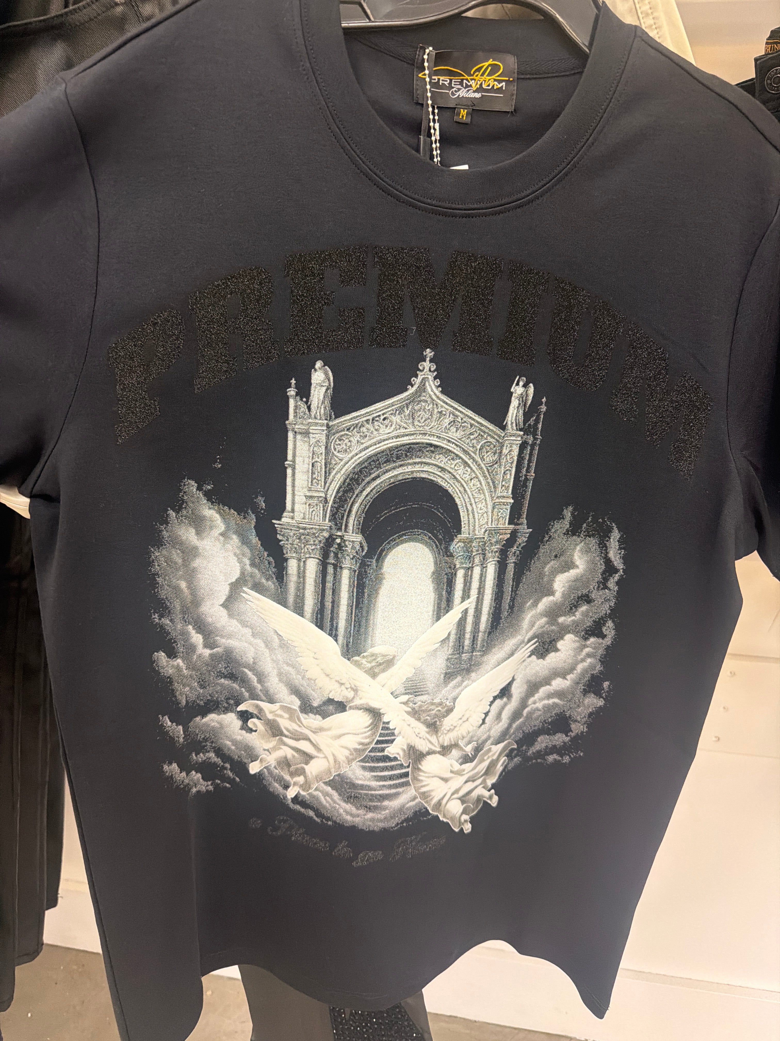Premium Milano Tee Paradiso - PREM-CT261-118-BLACK-PACKA