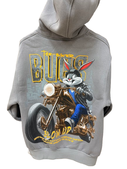 BUP11-BUGS RIDER GRY