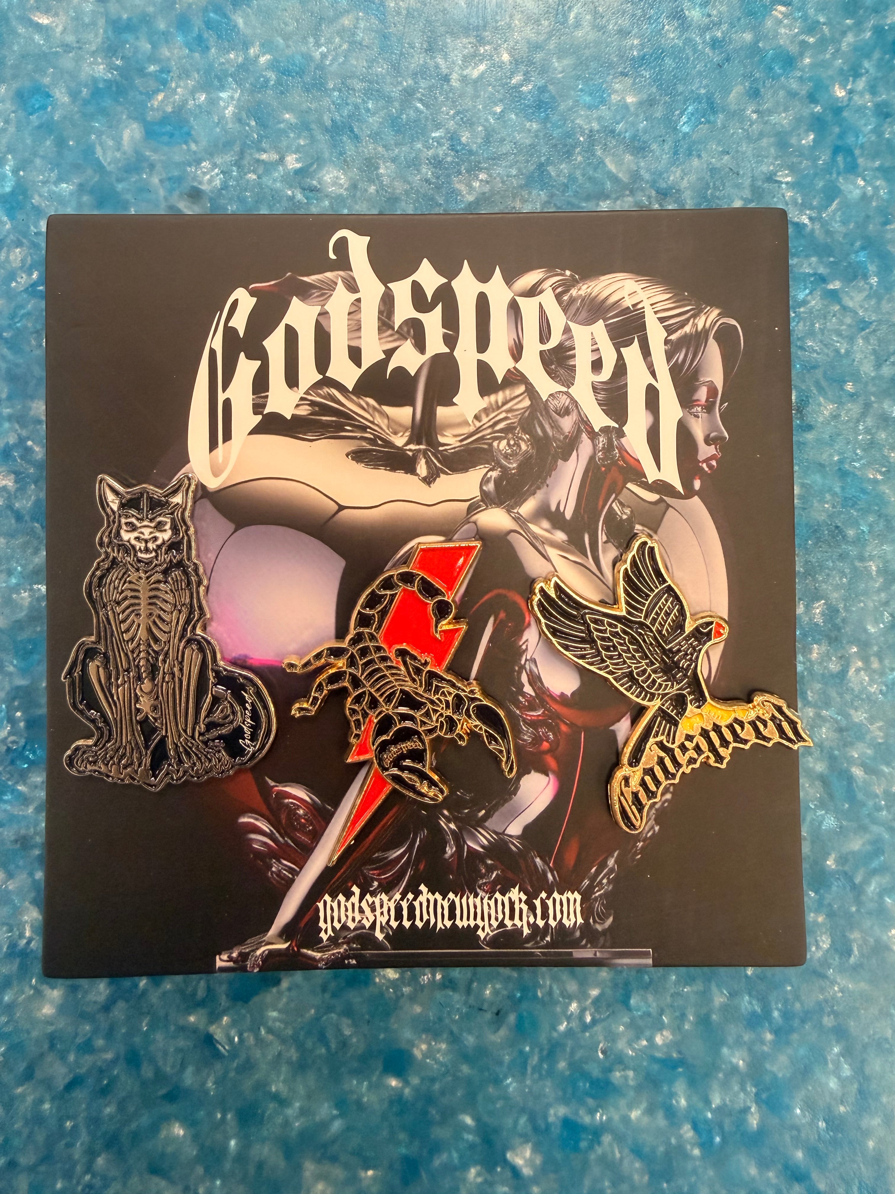 GODSPEED PINS 4