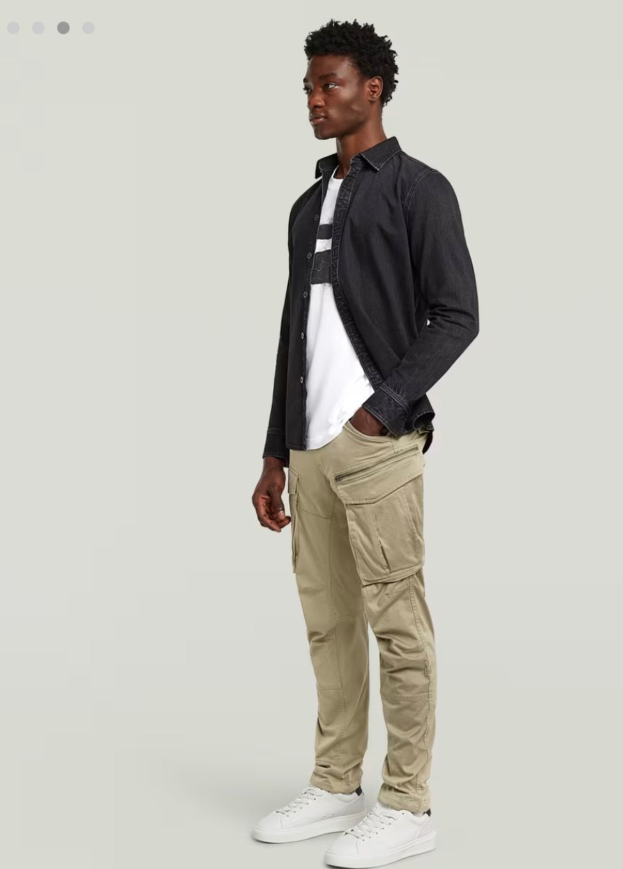 GSTAR-Rovic Zip 3D Regular Tapered Pants