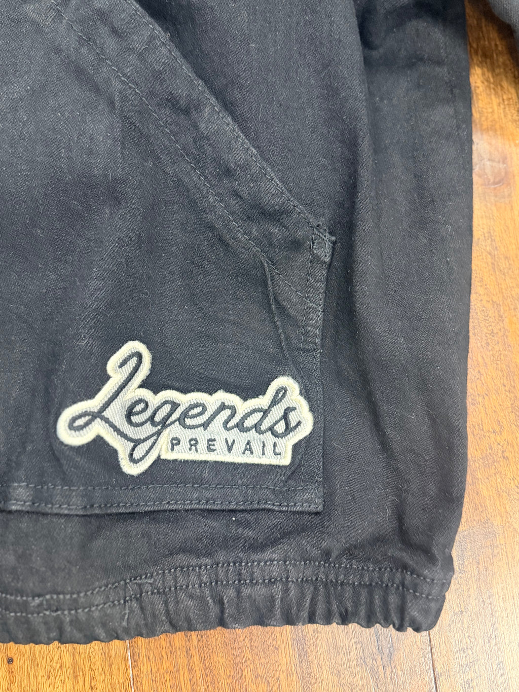 Legends Prevail Hoodie Black Denim LP-WT-092C
