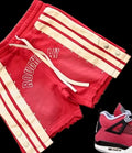 Rough Play Red Stripe Short