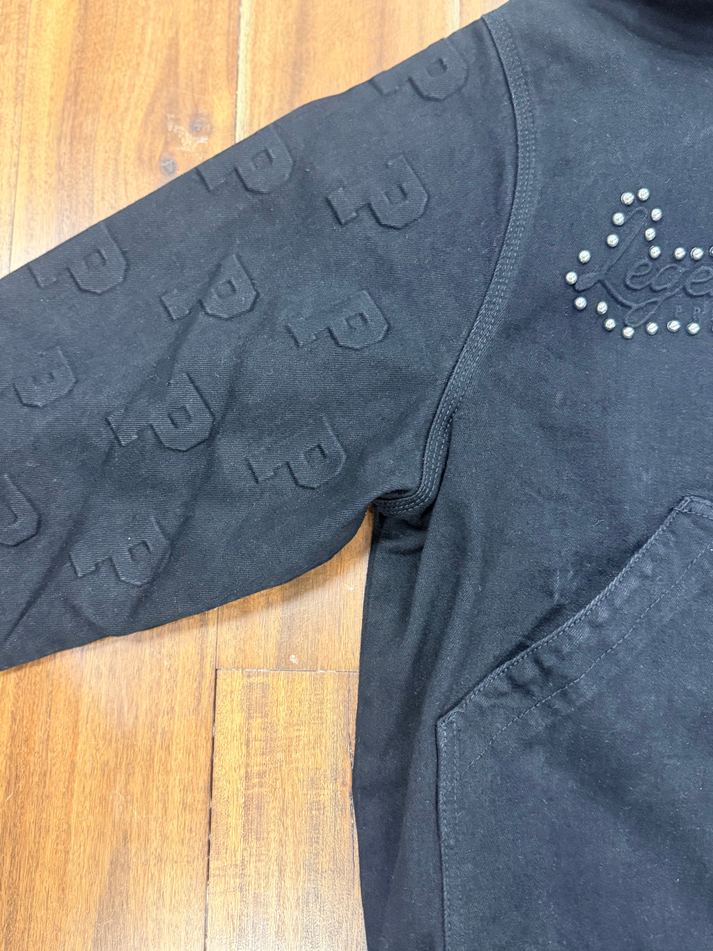 Legends Prevail Hoodie Black Denim LP-WT-092C