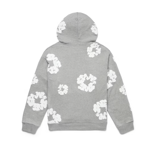 Denim Tears Grey The Cotton Wreath Hoodie
