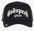 GODSPEED-HAT-BLACK WHITE