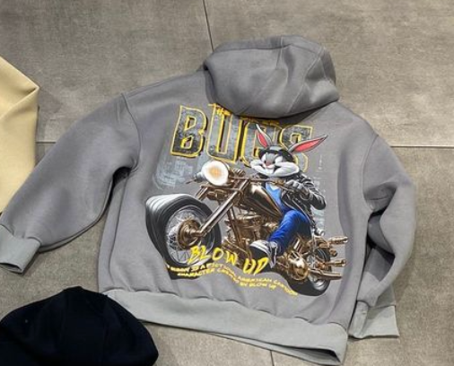 BUP11-BUGS RIDER GRY