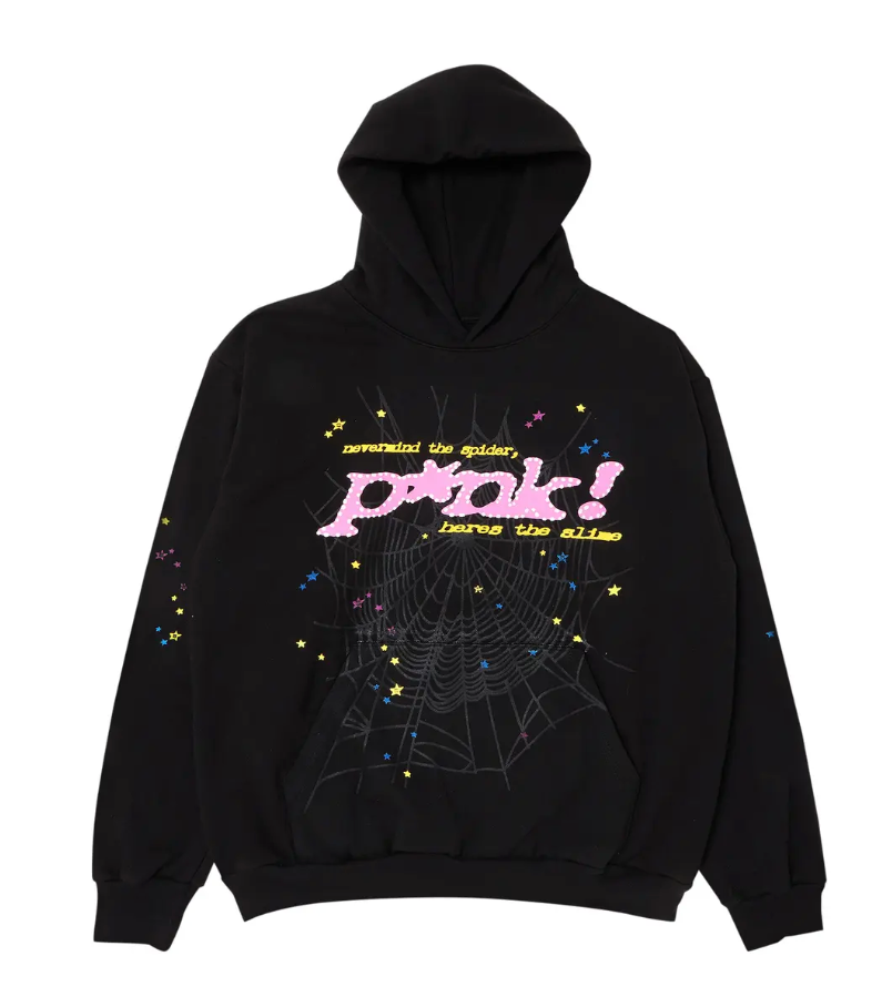 SP5DER-HD-P*NK BLACK