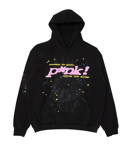 SP5DER-HD-P*NK BLACK