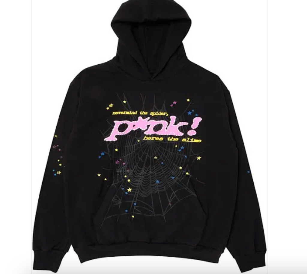 SP5DER-HD-P*NK BLACK