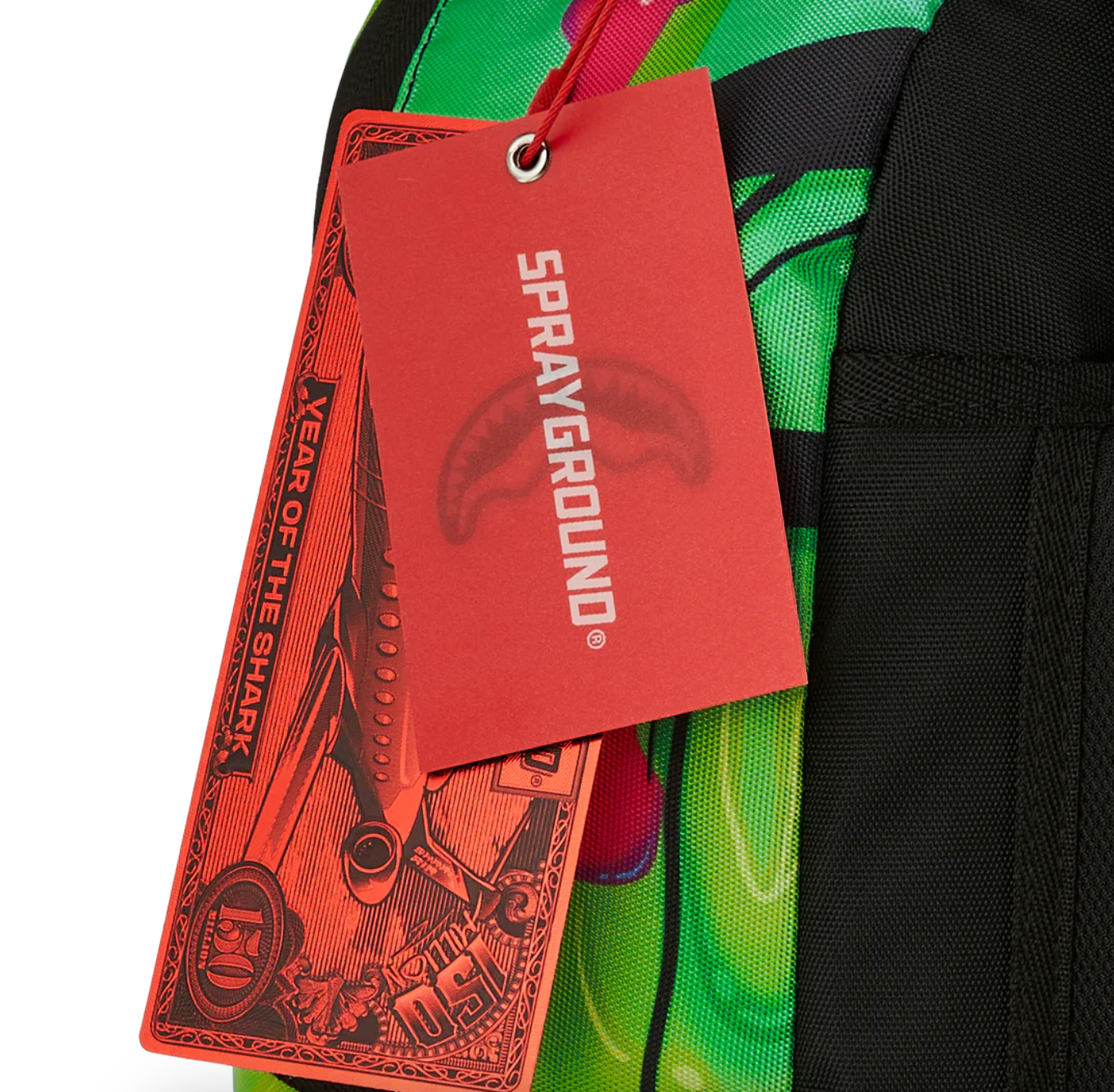 SGB8241-ZOMBIE OOZE SHARK CENTRAL BACKPACK