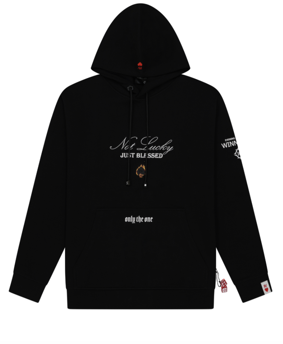 Roberto Vino Milano Burning Cards Hoodie-RVHO1