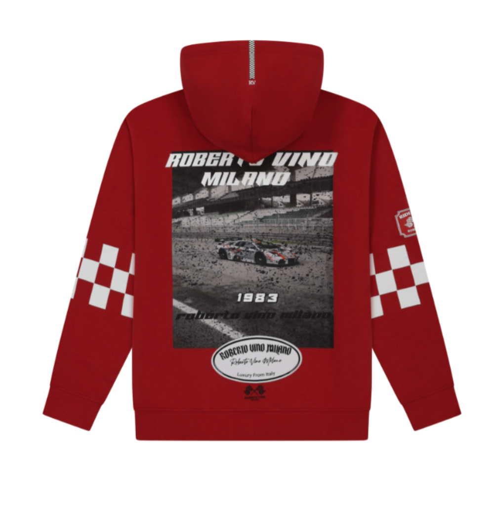 Roberto Vino Milano Race Hoodie-RVHO4