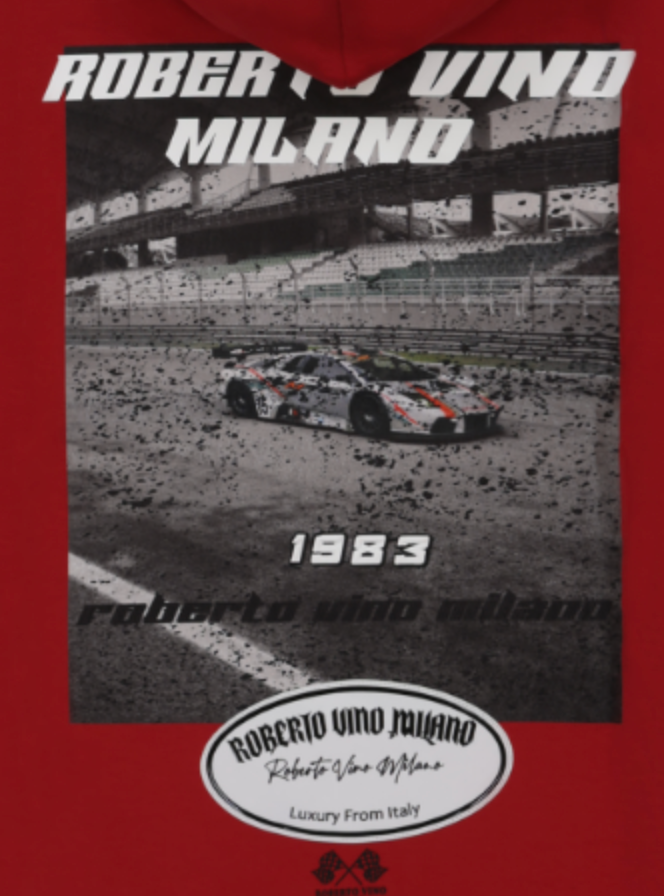 Roberto Vino Milano Race Hoodie-RVHO4