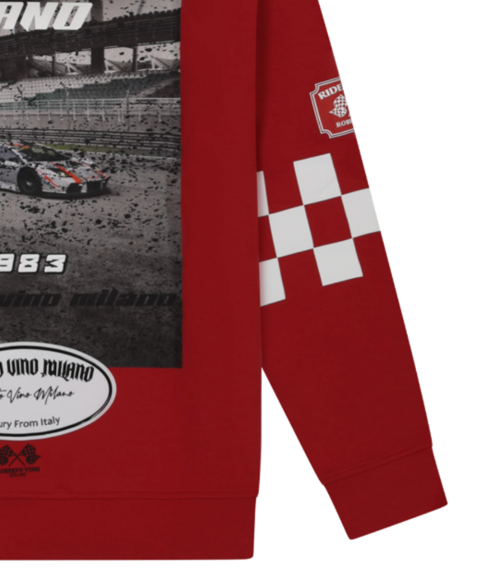 Roberto Vino Milano Race Hoodie-RVHO4