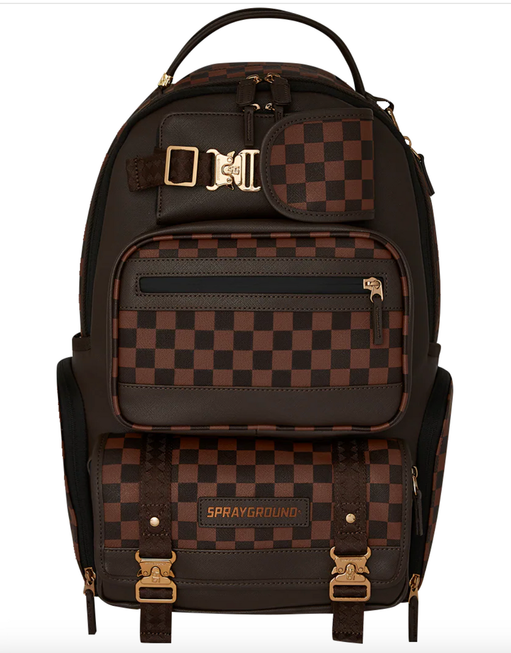 SGB7674-SPRAYGROUND FLEX CHEX CARGO BACKPACK