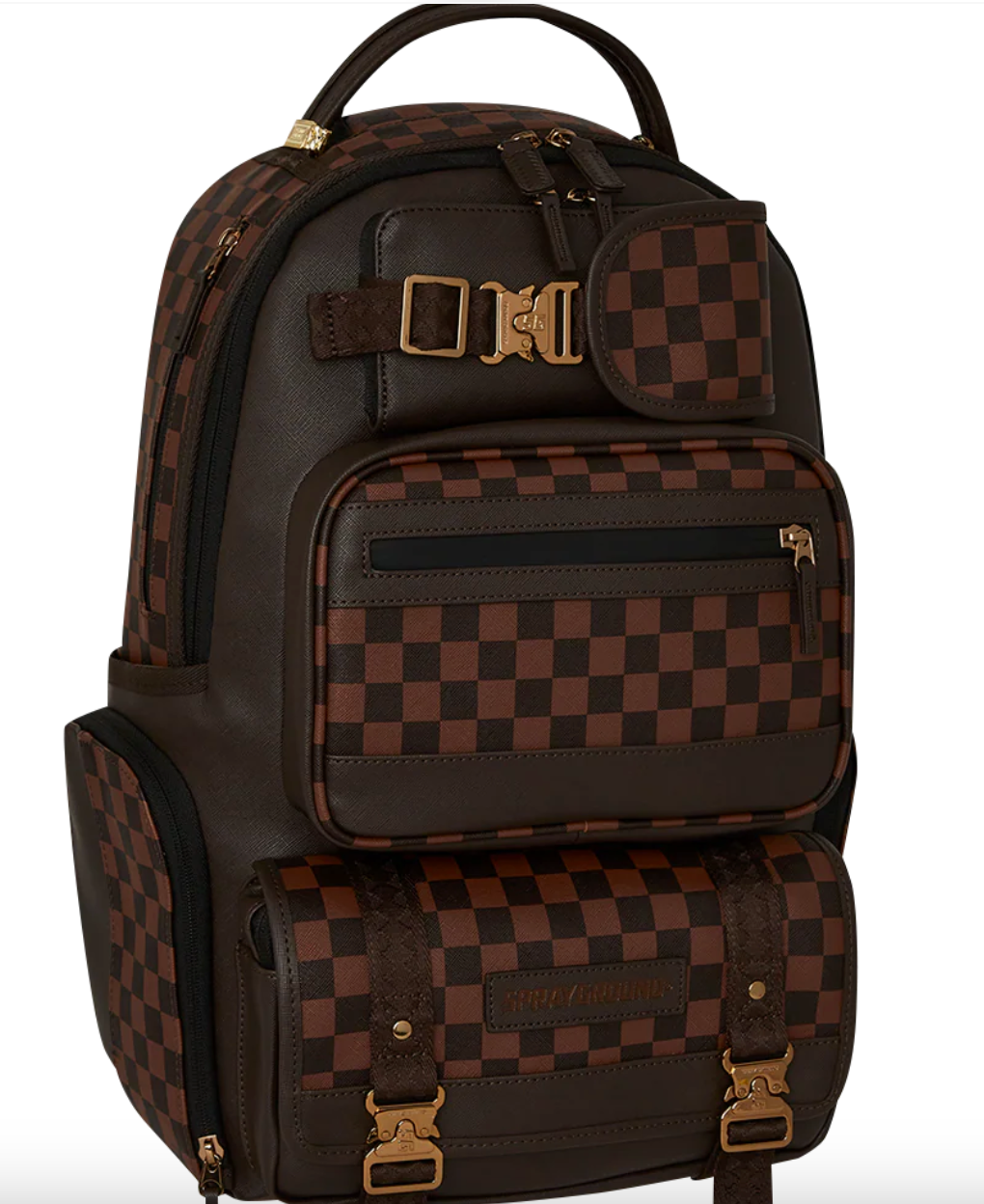 SGB7674-SPRAYGROUND FLEX CHEX CARGO BACKPACK