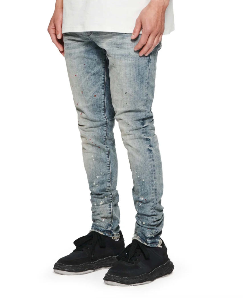 PURPLE-VSI Vintage Spotted Indigo