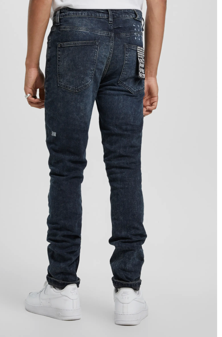 KSUBI CHITCH BLUE KOLLA SLASHED