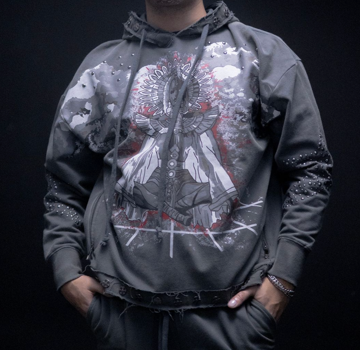 HD-608 DREAMCATCHER FLEECE OVERSIZED HOODY