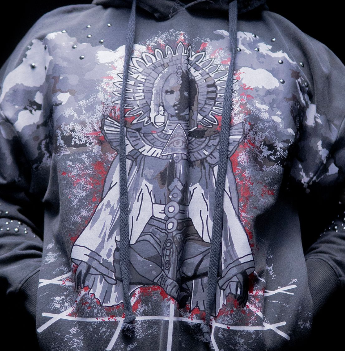 HD-608 DREAMCATCHER FLEECE OVERSIZED HOODY