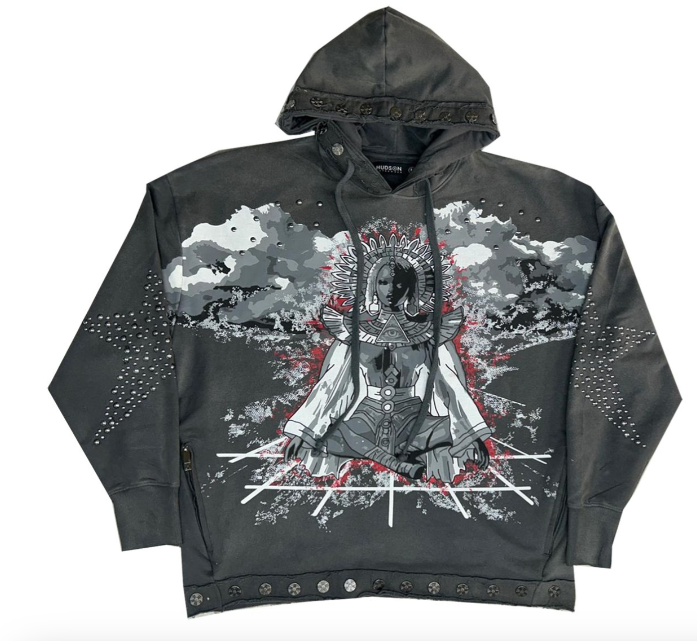 HD-608 DREAMCATCHER FLEECE OVERSIZED HOODY