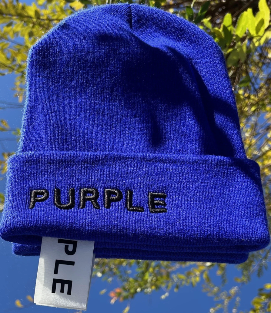 PURPLE-BEANIE ABBL