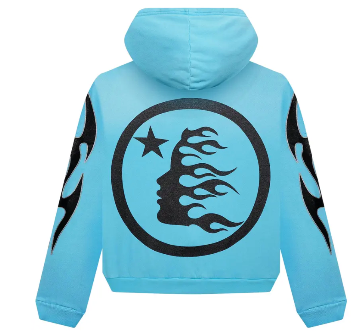Hellstar Blue Studios Zip Hoodie
