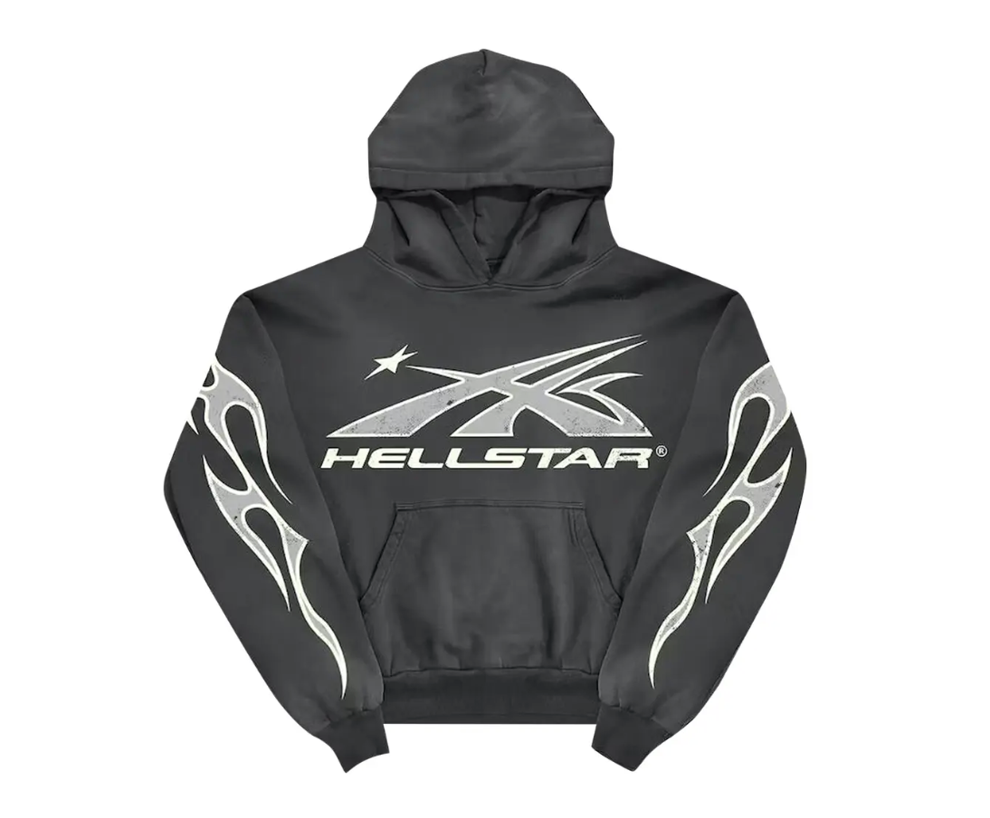 Hellstar Black Sport Hoodie