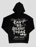 Roberto Vino Milano Cant Be Silent Hoodie