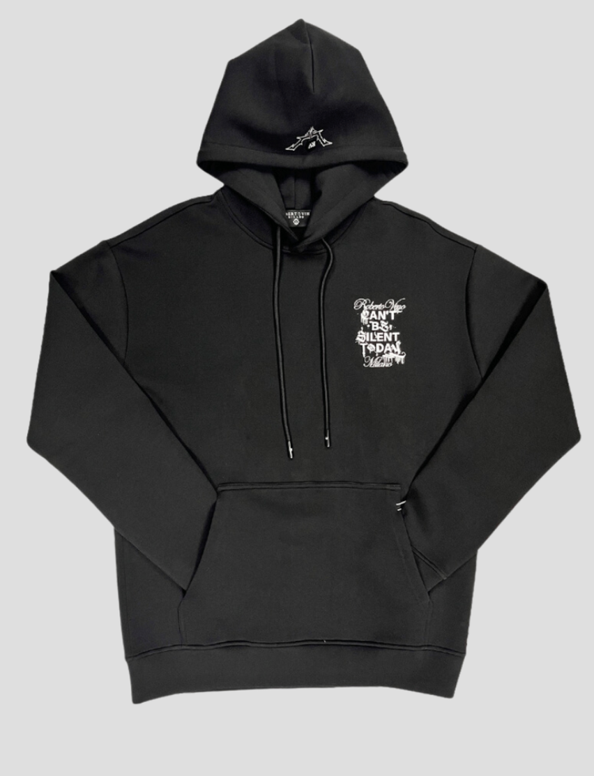 Roberto Vino Milano Cant Be Silent Hoodie