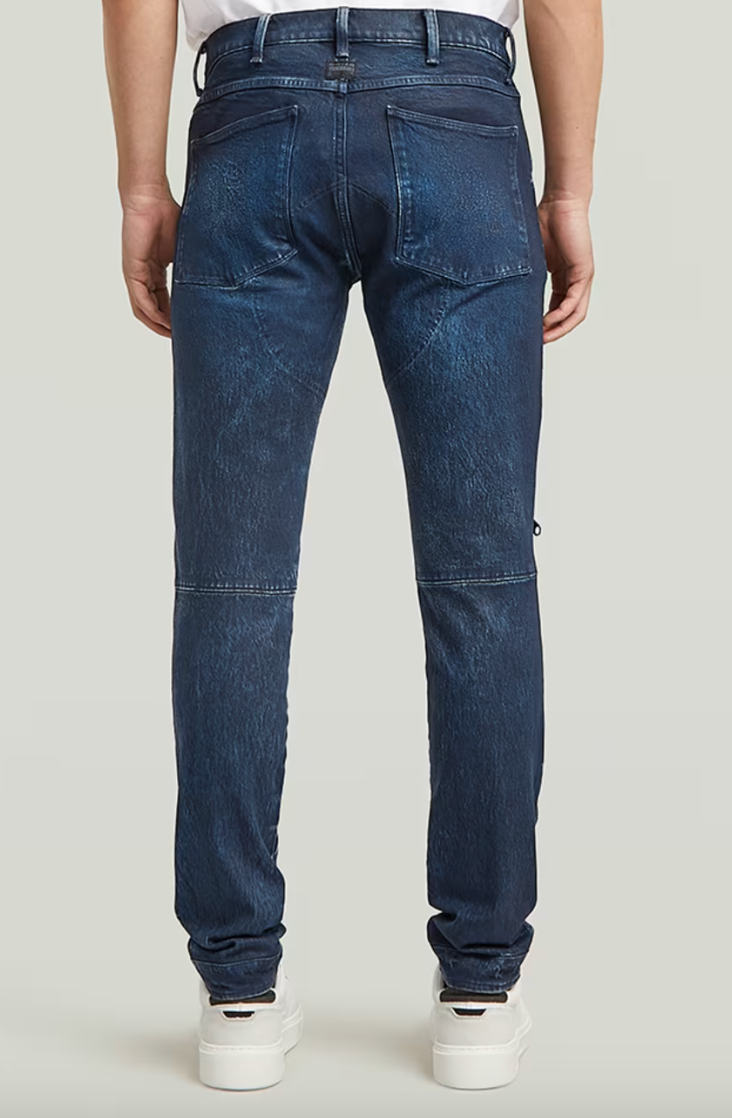 GSTAR -5620 3D Zip Knee Skinny Jeans-H789 54