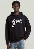 GSTAR -Chenille Relaxed Hoodie Sweater 6484 54