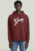 GSTAR -Chenille Relaxed Hoodie Sweater - 4608 54