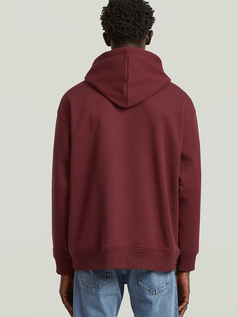 GSTAR -Chenille Relaxed Hoodie Sweater - 4608 54