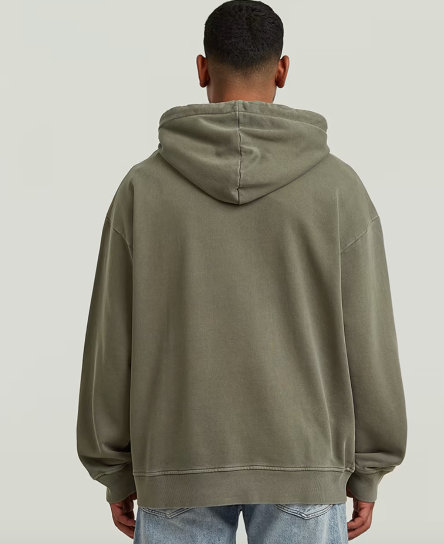 GSTAR - Applique Relaxed Hoodie Sweater - 273 54