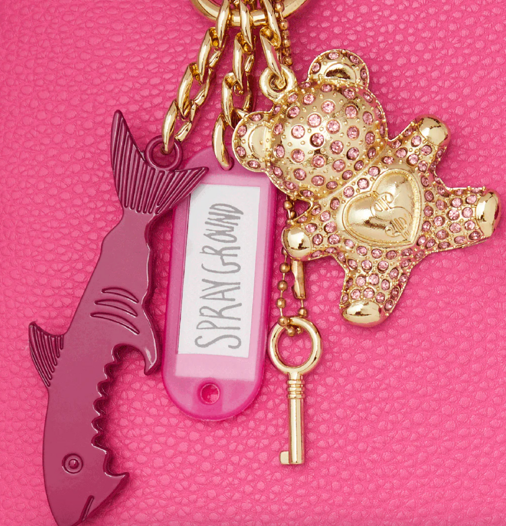 SG8361 SPRAYGROUND PINK POP SHARK BACKPACK