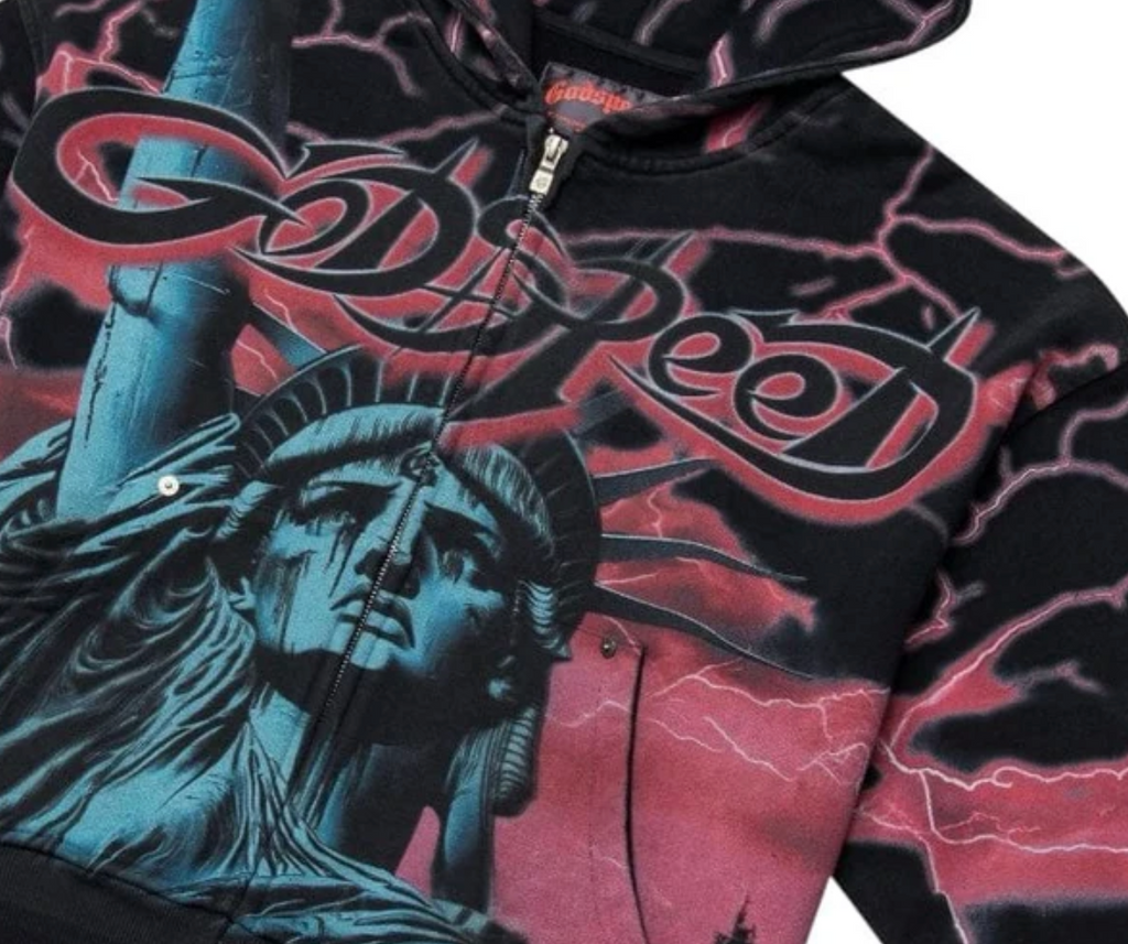 GODSPEED-HD-VOLTAGE ZIP RED BLACK