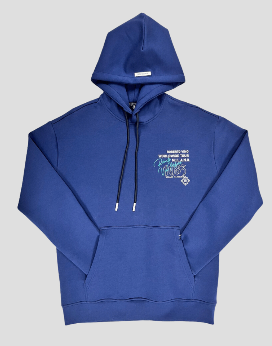 Roberto Vino Milano World Wide Hoodie