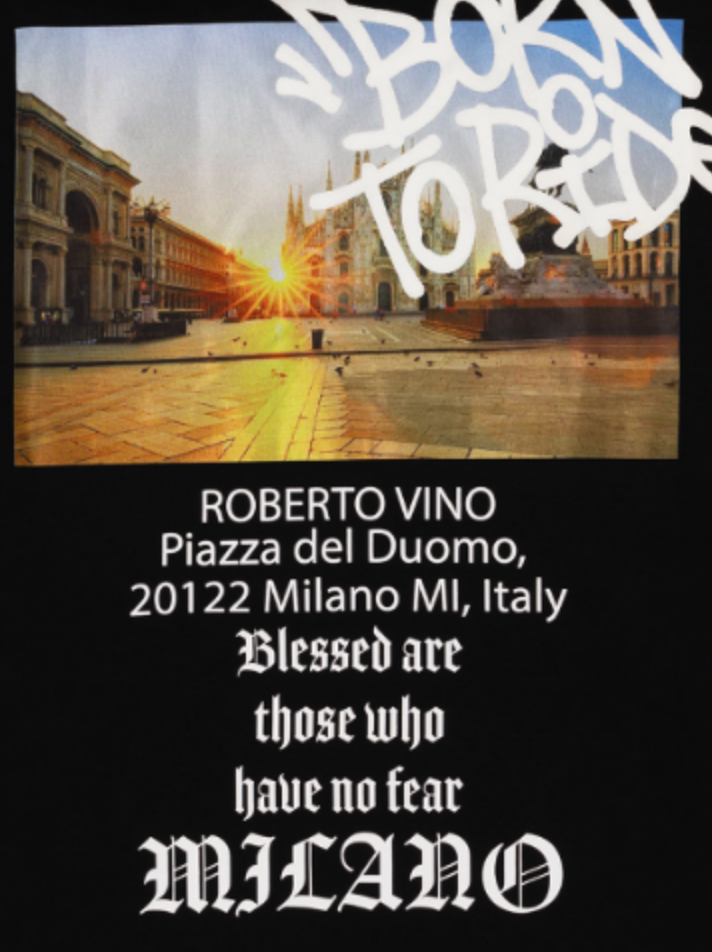Roberto Vino Milano BTR Milano Hoodie