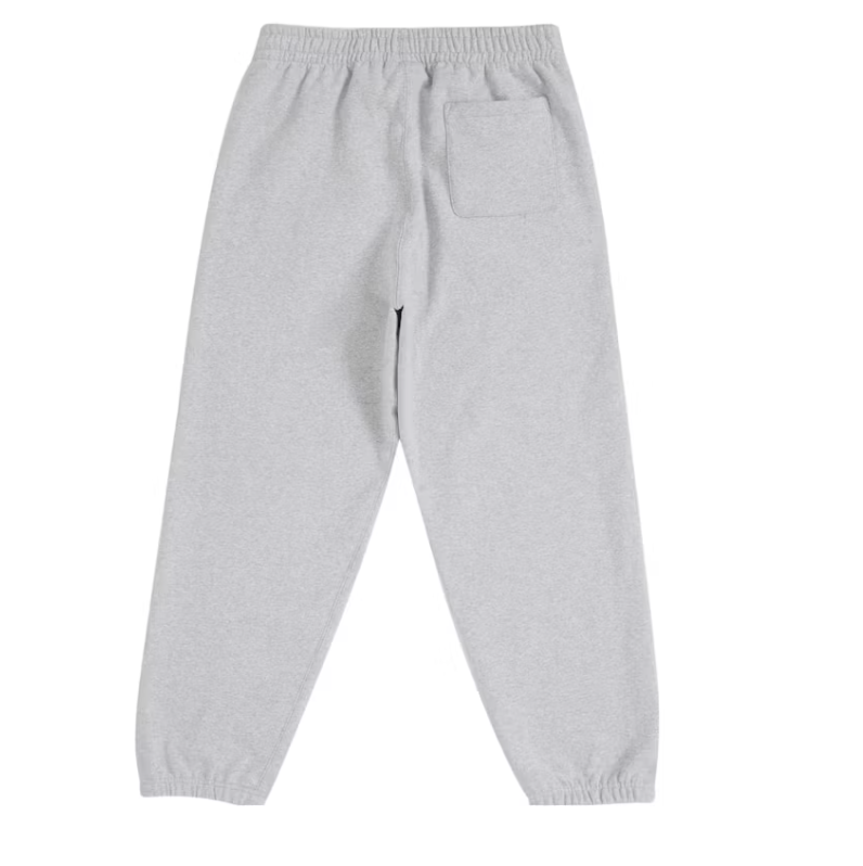 Supreme Sweats Grey White Satin Appliqué Sweatpant