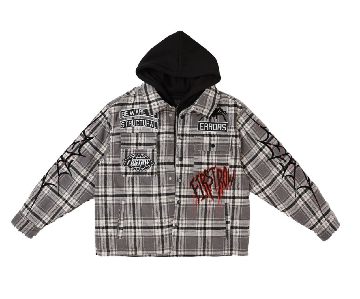 FRJ2107- BEWARE OF STRUCTURAL ERROR HOOD SHACKET