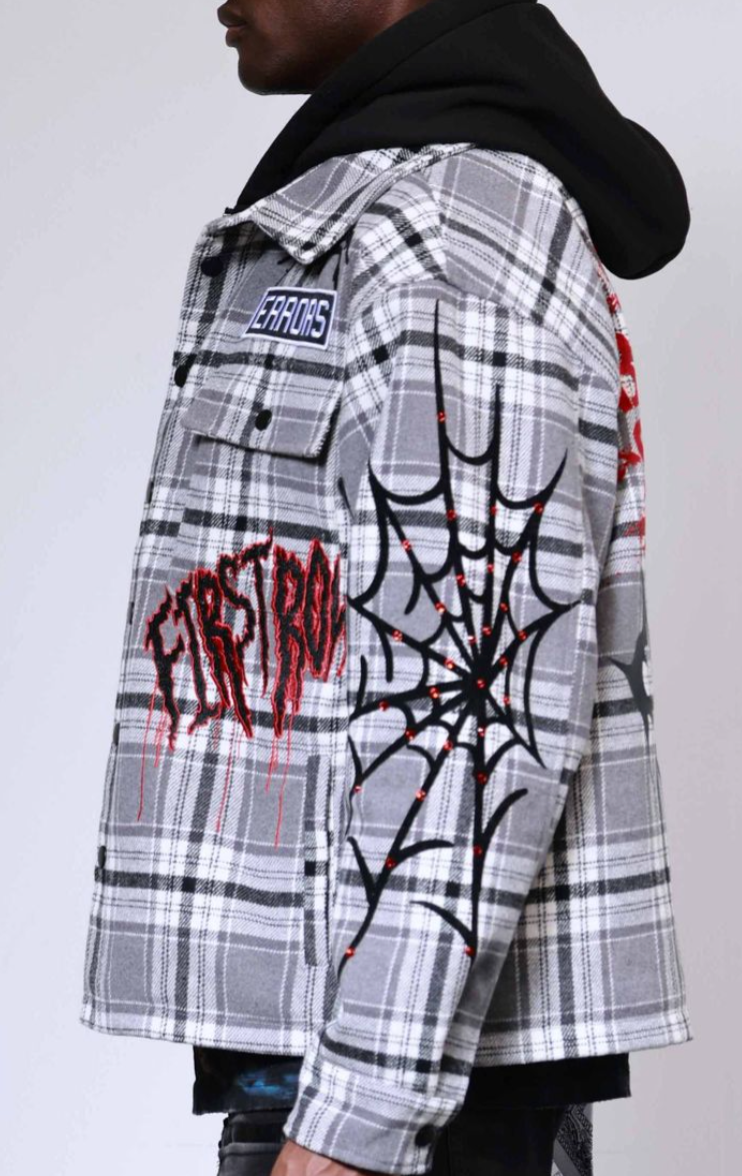 FRJ2107- BEWARE OF STRUCTURAL ERROR HOOD SHACKET