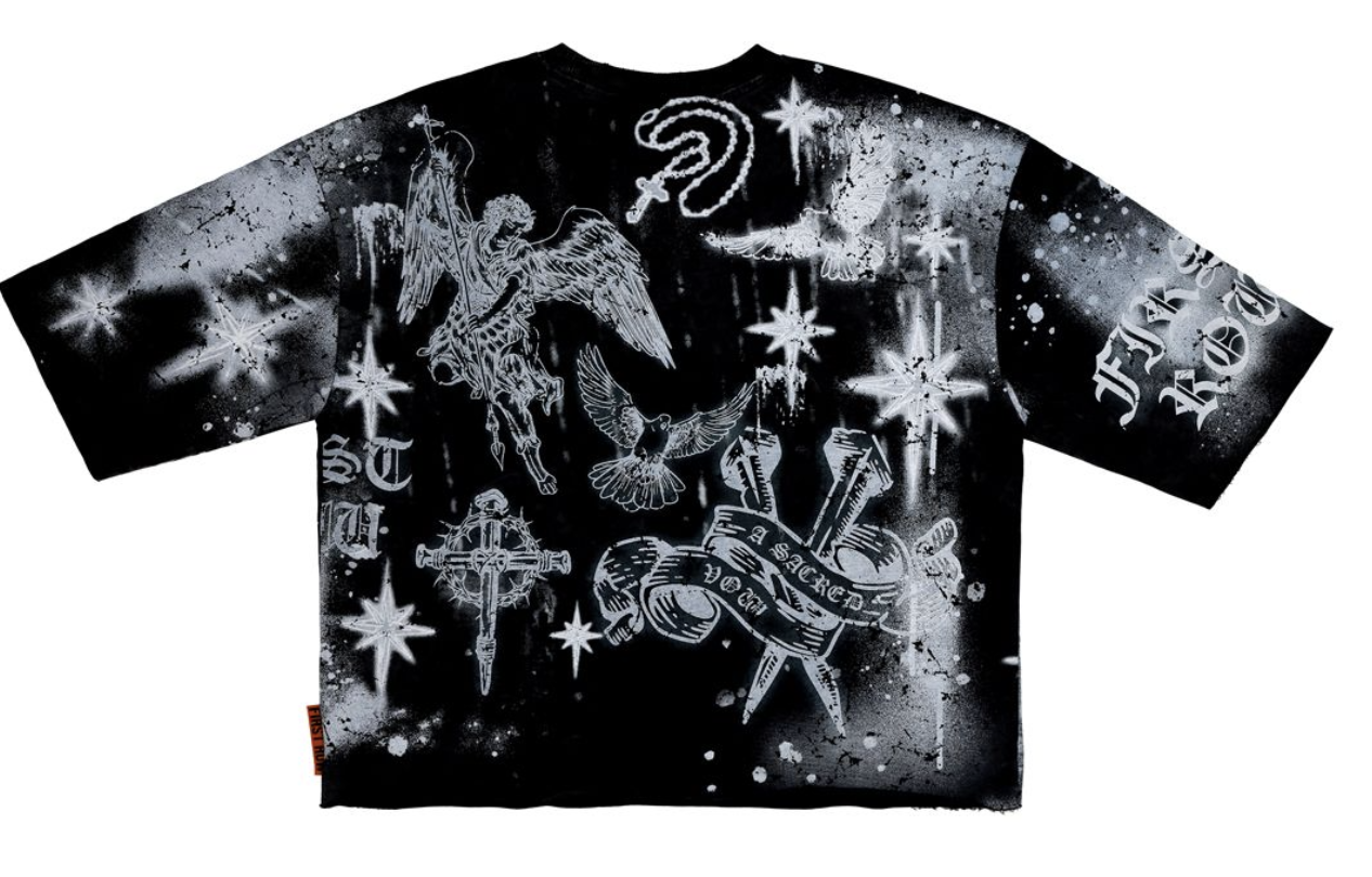 FRM1023-A SACRED VOW HALO SPIRIT TEE