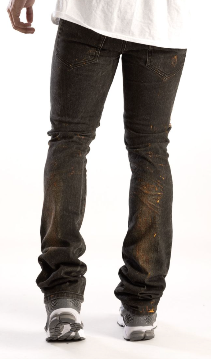 KD2233- PREMIUM DIGITAL PRINT STACKED DENIM