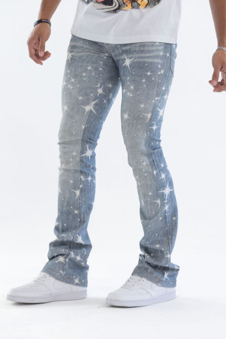 KD2240-PREMIUM DIGITAL PRINT STACK PANTS